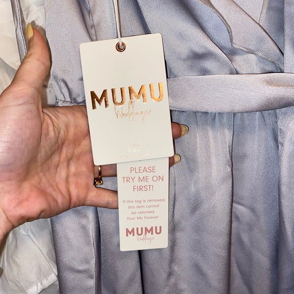 Show Me Your Mumu Samantha Ruffle Wrap Dress - Picture 3 of 4